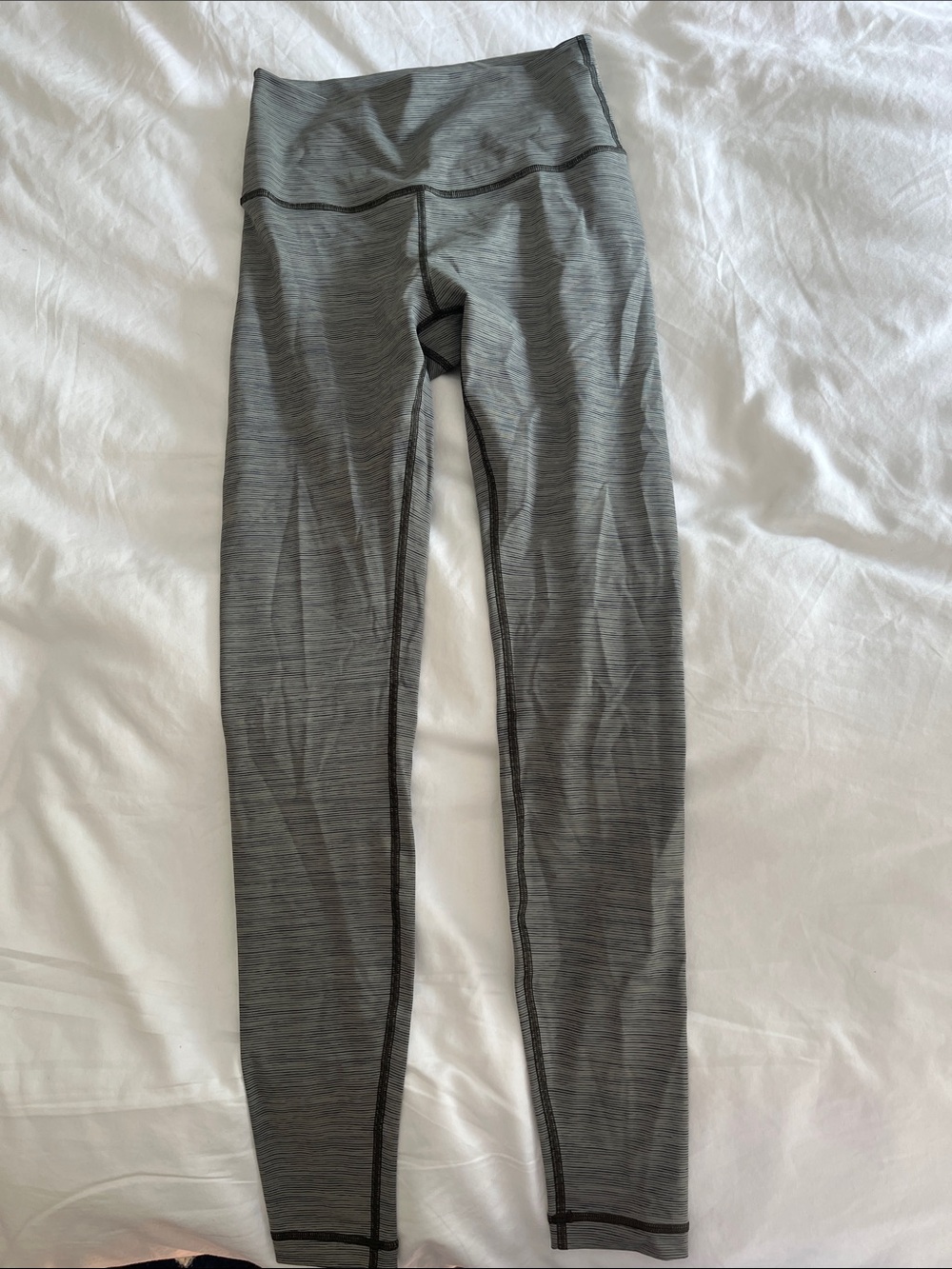 lululemon athletica Gray Space-Dye High-Waist Leggings